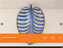 Tablet Screenshot of lucianocolantonio.com